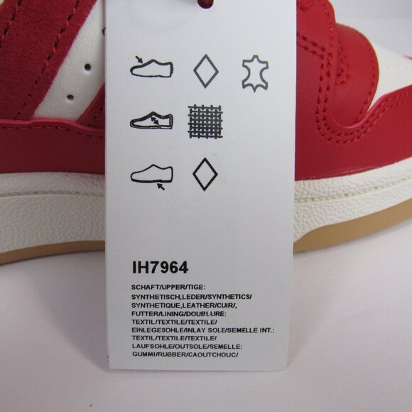 Adidas Break Start Unisex Men's 8 Women's 9 Basketball Shoes Red White - Picture 15 of 15